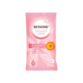 Betadine Feminine Wipes Moisturizing Calendula