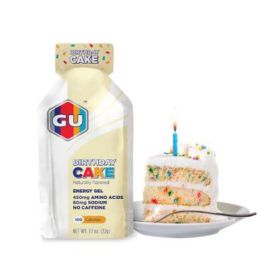 Gu Energy Gel Birthday Cake