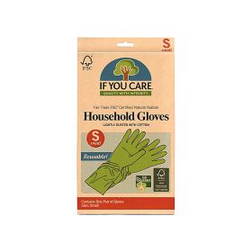 If You Care Rubber Latex Household Gloves Small