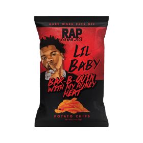 Rap Snacks Lil Baby Bbq With Honey Heat Potato Chips