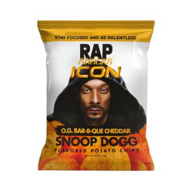 Rap Snacks Snoop Dogg Bbq Cheddar Potato Chips