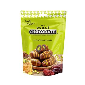 The Dubai Chocodate Pistachio Kunafa Date Coated with Chocolate