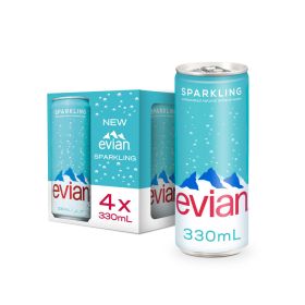 Evian Sparkling Water 330ml
