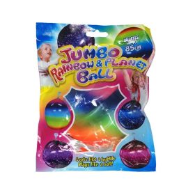 Jumbo Rainbow & Planet Balloon
