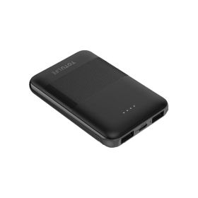 Totulife Carbon Series Power Bank - Black 6000Mah