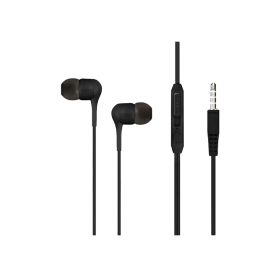 Totulife Classic Series Wired Stereo Earphone - Black