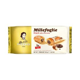Matilde Vicenzi Millefoglie Hazel Nut Cream Puff Pastry Stick