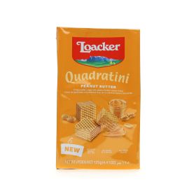 Loacker Quadratini Peanut Butter Wafer