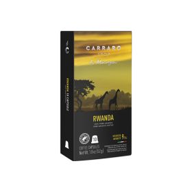 Carraro Le Monorigini Rwanda Nespresso Compatible Coffee Capsules