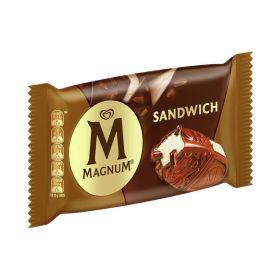 Magnum Chocolate Ice Cream Sandwich with Almonds