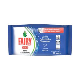 Fairy Wipes Antibacterial 70 sheets