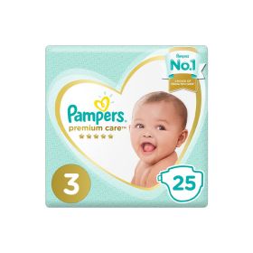 Pampers Premium Care Size 3 Carry Pack
