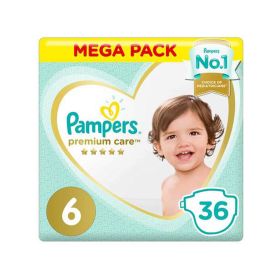Pampers Premium Care Diapers Size 6