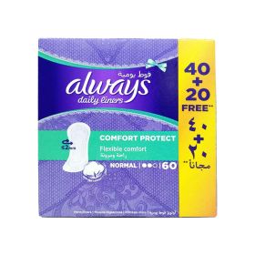 Always Comfort and Protect Daily Liners