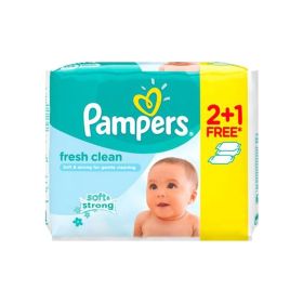 Pampers Wipes Fresh Clean