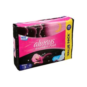 Always Thick Sensitive Night Sanitary Pads with Wings