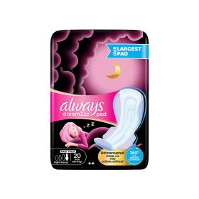 Always Cotton Thick Night Sanitary Pads with Wings