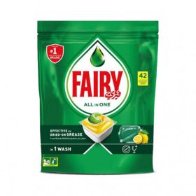 Fairy All In One Dishwasher Capsule Yellow 