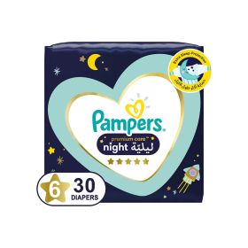 Pampers Premium Care Night Diapers Size 6
