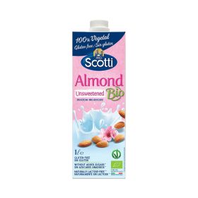 Scotti Unsweetened Bio Almond Milk 1L