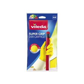 Vileda Super Grip Durable Reusable Gloves M