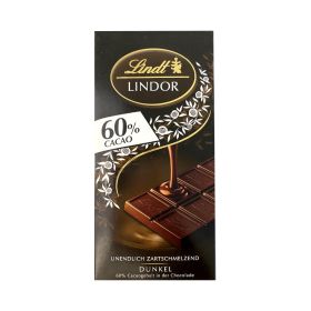 Lindt Lindor 60% Cocoa Dark Chocolate