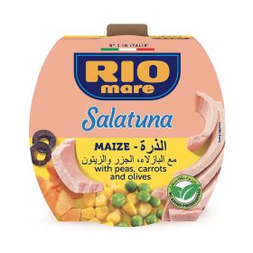 Rio Mare Salatuna Maize with Peas, Carrots & Olives