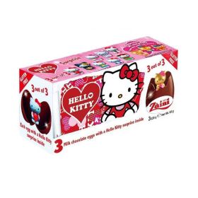 Zaini Hello Kitty Tripack Chocolate Eggs