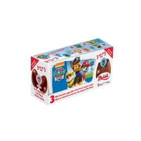 Zaini Chocolate Eggs Tripack Paw Patrol