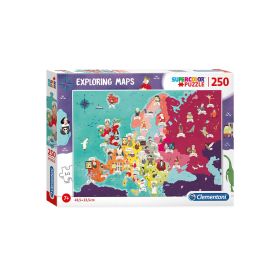 Clementoni World Map Puzzle Famous People
