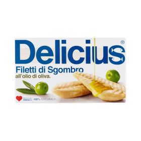 Delicius Mackerel Fillets In Olive Oil