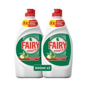 Fairy Max Plus Fruity Green Dishwashing Liquid Soap With Alternative Power To Bleach
