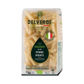 Delverde Penne Rigate Pasta Organic No.32