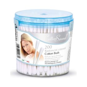 Cotton Sound Swabs 100'S With Paper Stems