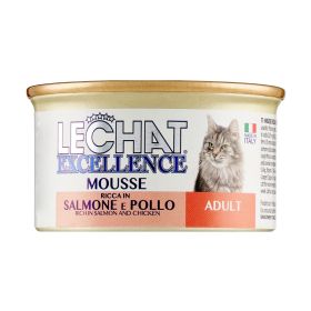 Lechat Excellence Salmon & Chicken Adult Cat Mousse