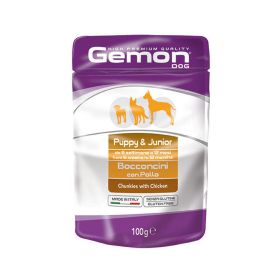 Gemon Chunky Chicken Wet Food For Puppy & Junior Dog