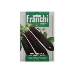 Franchi Vegetables Eggplant Long Violet Seeds