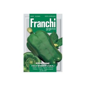 Franchi Vegetables Pepper Yolo Wonder Seeds