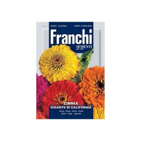 Franchi Flower Zinnia Giant California Seeds