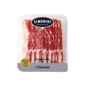Simonini Pancetta Smoked Pork Sliced (Non-Halal)