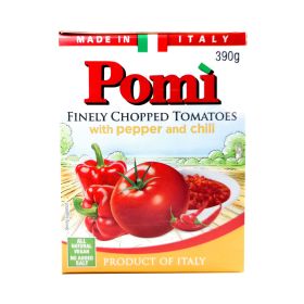 Pomi Chopped Tomatoes Pepper & Chili