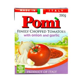 Pomi Chopped Tomatoes Onion & Garlic