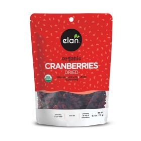 Elan Organic Dried Cranberries