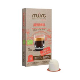 Must Espresso Armonia Compostable Organic Coffee Blend Capsules