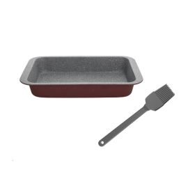 Tognana 23X13CM Sweet Cherry Plumcake Mold and Brush Set