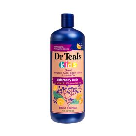 Dr Teals Kids 3In1 Elderberry Vitamin C Body Wash