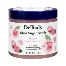 Dr Teal's Rose Shea Sugar Body Scrub