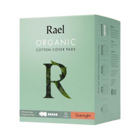 Rael Organic Cotton Cover Pads Overnight