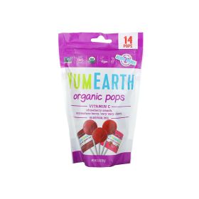 Yum Earth Organic Fruit Pops Vitamin C