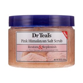Dr Teal's Pink Himalayan Epsom Salt Body Scrub